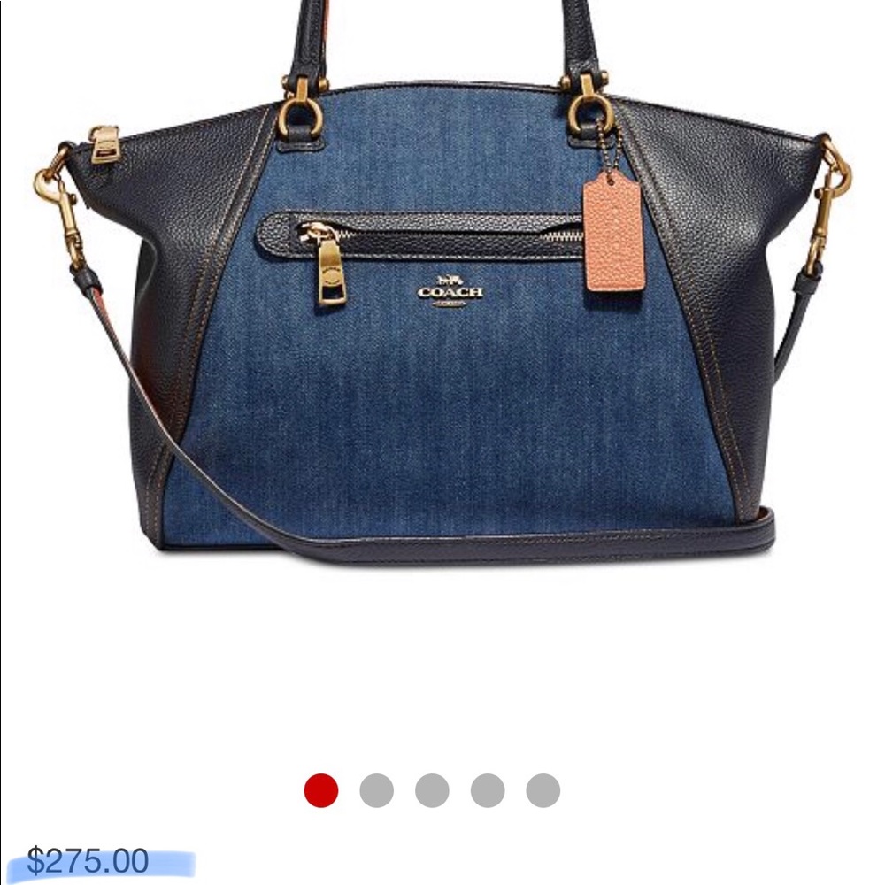 Brand New Coach Denim Purse
